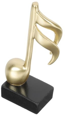 SWAYVES Musik Trophäe Musiknote Figur Desktop Musiknote Figur Spaß Trophäe Singing Contest Preise