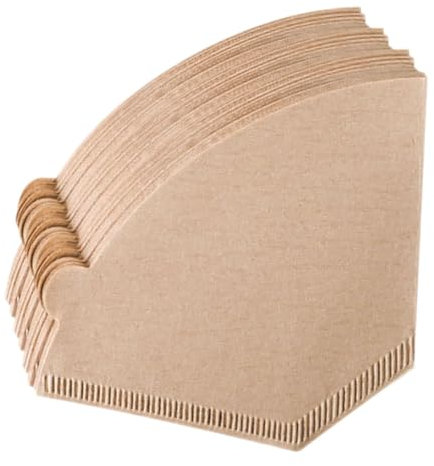 COLLBATH 200pezzi Filtri per Caffè in Carta Cono per Caffè Americano Usa e Getta Accessori per Macchine da Estrazione del Sapore Ottimale