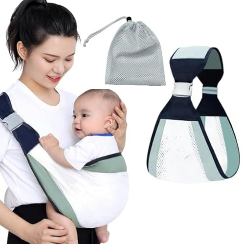 Ergonomisches Babytragetuch, Seitliche Trage Baby, Kleinkind Trage, Stützender Passformgurt, Geeignet Für Kinder Von 0-36 Monaten, Maximales Gewicht 20 Kg