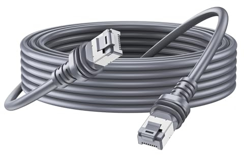 linltkvff Starlink Gen 3 Cable 10m — Waterproof & Durable Ethernet Extension Satellite Starlink Standard V3 Cable, Indoor/Outdoor Use