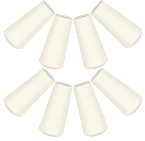 TOKIDNY 8pcs Blind Cord Knobs Window Blind Pull Cord Ends 1.38x0.59x0.59in Wood Material Simple and Elegant Design Easy to Install Not Easy to Break Or Curtain Decor