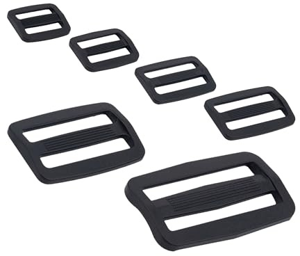 Kläm-ledarspännen, 25 mm Bältesspänne, 10-pack, ryggsäcksspänne i hårdplast för ryggsäck, ersättningsspänne för reparation, sömtillbehör, sidospänne, side relase buckle, klickstängning av plast