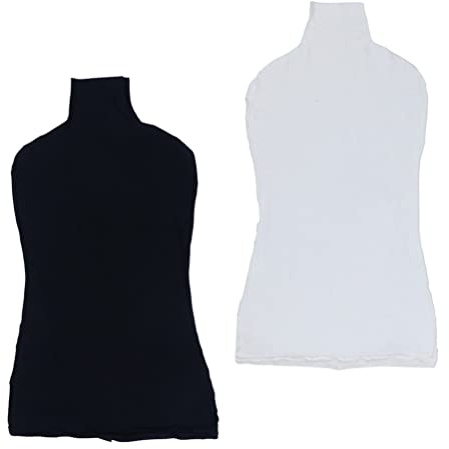 POPETPOP Lot de 2 housses pour mannequin de couturière - Accessoire pour le haut du corps - Forme de support