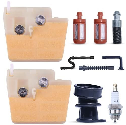 Atunee Luftfilter für STIHL 026 024 MS260 MS240 026 Pro mit Zündkerze Öl/Kraftstoffleitungsfilter ersetzen 11211201617