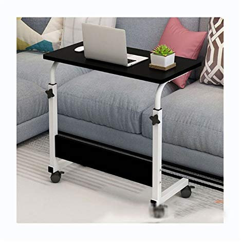 SFNIOKFG Überbetttisch mit Rollen, der Sofa-Überbetttisch, Rolltisch, kippbarer Überbetttisch mit Rollen, rollender Laptoptisch, Überbettschreibtisch, rollender Laptopständer, Überbettschre