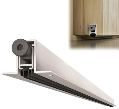Gedotec Absenkdichtung Trend ALETTE | Absenkbare Bodendichtung für Türen | 1 Stück 30x20 mm Länge: 1130 mm | Einlass- Schraubbefestigung | Zugluftstopper | Türbodendichtung gegen Kälte und Lärm