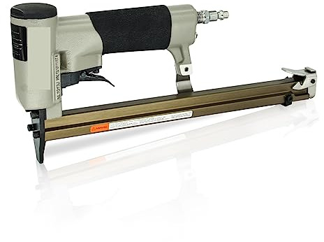 Elektrotacker, N1013J NL1013J 20 Gauge 10J Serie Pneumatischer Polsterhefter, 11,2 mm Krone, 4–13 mm Länge Heftklammern, for die Holzbearbeitung für Holz, Folie, Stoff, Möbel(NL1013J)