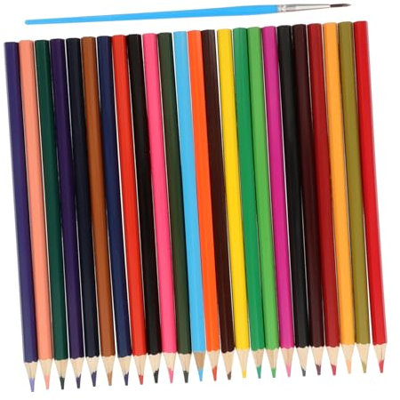 Toyvian 24stücke Vorgespitzte Bleistifte Mit Farbe Für Junge Mädchen Farbstifte Aus Robustem Papier Buntstifte Als Zeichenstifte Buntstiftsets Für Vorschulstifte Skizzenstifte Mit Leuchten