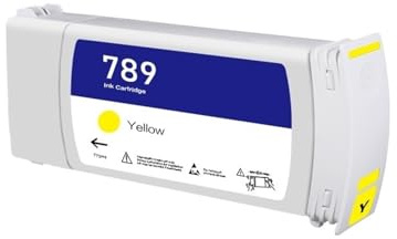 Cartuccia d'inchiostro for H-*/P 789 piena con lattice con chip compatibile for stampante D-esignjet L25500 775ML BK/C/M/Y/LC/LM(1PCS Yellow)