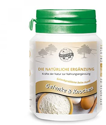 Bellfor Gelenke & Knochen – Ergänzungsfuttermittel für Hunde mit Ovopet®, Kollagen & Hyaluronsäure – 30 Kapseln – Unterstützung der normalen Gelenk- und Knochenfunktion