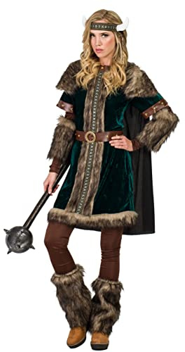 Kimokawaii Disfraz de Vikinga Green Adulta