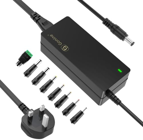12V 5A Power Supply Adapter, AC 100-220V to 12 Volt 5 Amp Transformer | for 5050 3528 LED Strip Light DVD Player CCTV Security Camera Sceptre Acer Onn AOC Monitor