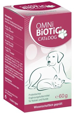 INSTITUT ALLERGOSAN Deutschland (privat) OMNI BIOTIC CAT & DOG, 60 Stück