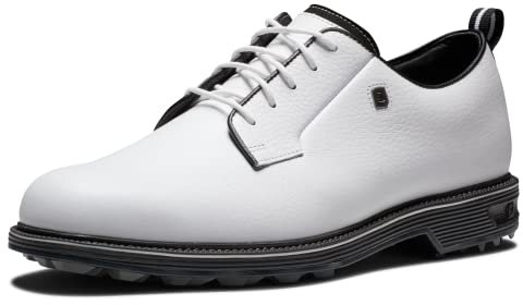 FootJoy Herren Premiere Serie Feld Golfschuh, Weiß/Schwarz, 43 EU