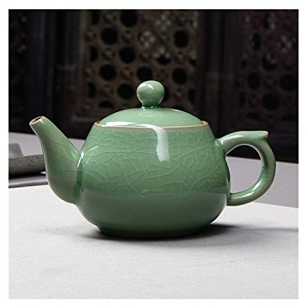 Tetera Portatil 27 0 ml Celadon Tapot Filtro esférico hecho a mano Juego de té de té delicado y duradero Juego de té Regal de té Teteras para te (Color : A)