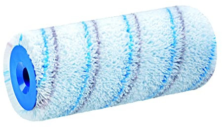Professionell entfusselte Farbwalze mit Polyamid-Bezug für frustfreies Streichen 18 cm