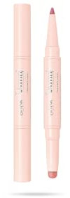 Pupa Matita Labbra Vamp! Creamy Duo (004 Light Rose) Matita Labbra Contouring & Rossetto Brillante per Labbra più piene e carnose - Disponibile in 12 Varianti Colore