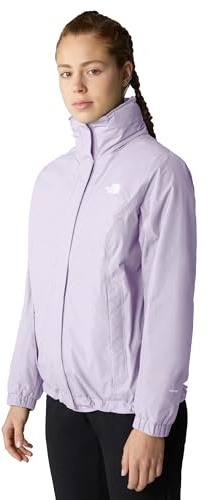 The North Face - Women's Resolve Jacket - Waterproof and Breathable Hiking Jacket- Icy Lilac, XS