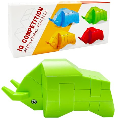 Steemjoey 3D Bulle Knobelspiele, Logikspiele IQ Spiele, Puzzle Set Denkaufgabe IQ Test Lernspielzeug Party Mitgebsel Kindergeburtstag für Erwachsene Kinder