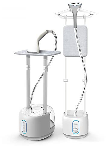 GANDUNQI Appeso Macchina Da Stiro Verticale, Famiglia Doppia Leva Grande Vapore Ferro Vestiti Asse Da Stiro, Stiro Piatto/Appeso Stiro 2 In 1 Macchina Da Stiro