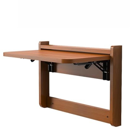 Wand Wandtisch Klappbar,Holz Wandtisch Klappbar,Klappbarer Wandtisch,Wand Montierter Klapptisch,schwimmender Schreibtisch Esstisch,Kleiner Wandtisch Für Küche,wandschreibtisch(63.5x47 cm/25x18.5 in)