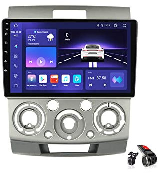 Android 12.0 Radio Doppio DIN Car Stereo Navigatore Satellitare per F-ORD Focus 2006-2011 Navigazione GPS 9'' unità Principale MP5 Lettore Video multimediale Ricevitore FM BT con 4G 5G WiFi
