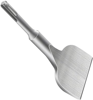 Chisel Bits,Floor Tiles 3Inch Wide For Drills,Tools Chisel Set Metal End,Tile Remover Tool,Grout Scraper Angled Bent,Bolster Chisel,for Ceramics, Floor Tiles, Masonry & Concrete(165 x 75mm)