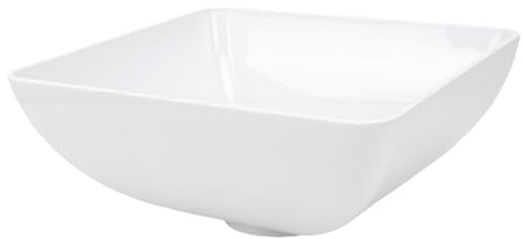 Fockety Lavello da cucina piccolo, scarico acqua da 50 mm, lavello multifunzionale per campers, set di lavamani quadrato in acrilico leggero e facile da pulire, per barche e campeggio