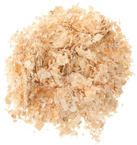 Yardwe Copeaux de Bois Naturels 500 G Litière Absorbante pour Hamsters et Petits Rongeurs Cages et Clapiers