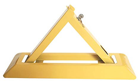 Folding Parking Barrier Removable Space Lock Manual Blocker