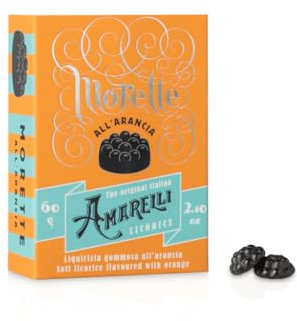 Morette all'Arancia - 60 gr - Liqurizia Amarelli