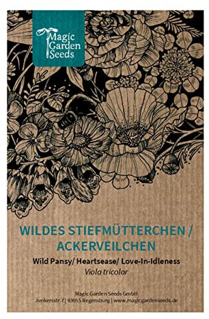 Wildes Stiefmütterchen/Ackerveilchen (Viola tricolor) - ca. 200 Samen