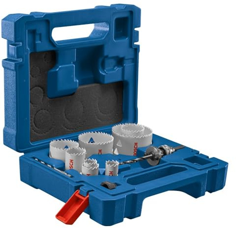 Bosch HBT12EL Lot de 12 scies cloches bi-métal pour électricien