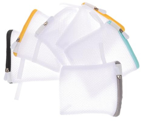 12 Stück Wäschebeutel Für Waschmaschine Und Trockner, Mini-Wäschenetz Für Feinwäsche, Bhs, Unterwäsche, Reise-Wäschesack, Waschmaschinen Zubehör, Assorted Color