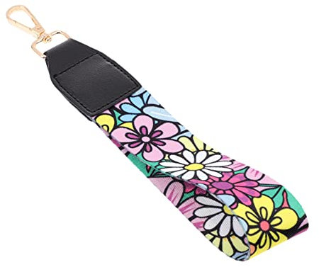 Dekoratives Handtaschenband für Damen mit Blumenmuster aus Polyester