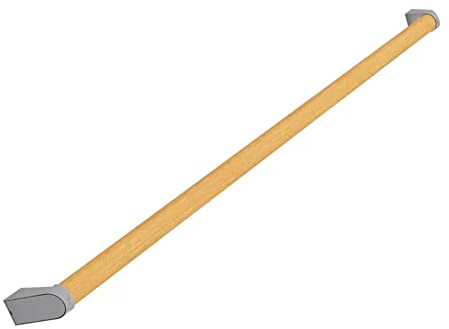 Corrimano per Scale a LED per Scale Interne - Ringhiera in Alluminio con Luce - per Scale Esterne e Interne, Camper, Camper e Rimorchi (Colore: Venatura del Legno, Dimensioni: 59/