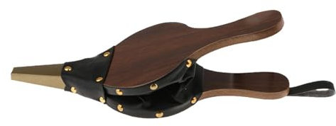 Fuelle de chimenea – Soplador de aire para chimenea de madera, soplador de aire para chimenea, soplador de aire de madera, boquilla fundida grande, parrilla de barbacoa para chimenea, hoguera, estufa