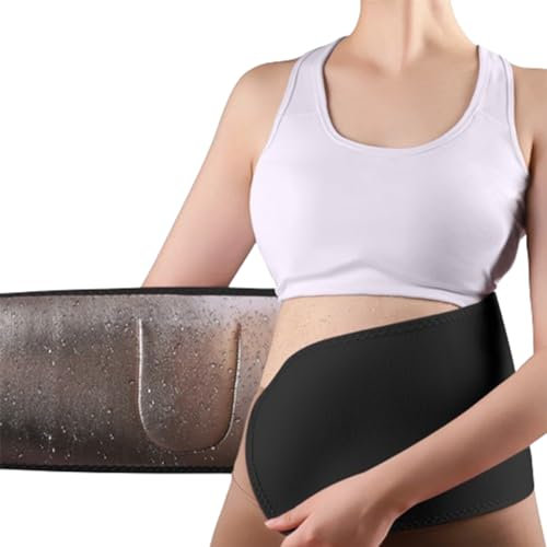 Rückenstützgürtel zur Entlastung des Unteren Rückens, Atmungsaktive Rückenbandage für Herren und Damen, Rückengurt für Arbeit und Sports B
