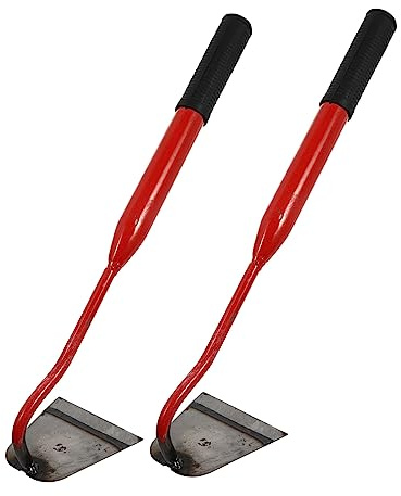 Toyvian 1 Jeu Outils Jardinage Main Houe À Main Et Durable pour Désherbage Plantation Et Creusage Manche Ergonomique Antidérapant Outil Jardinage Polyvalent pour Amateurs Et 2 Pièces
