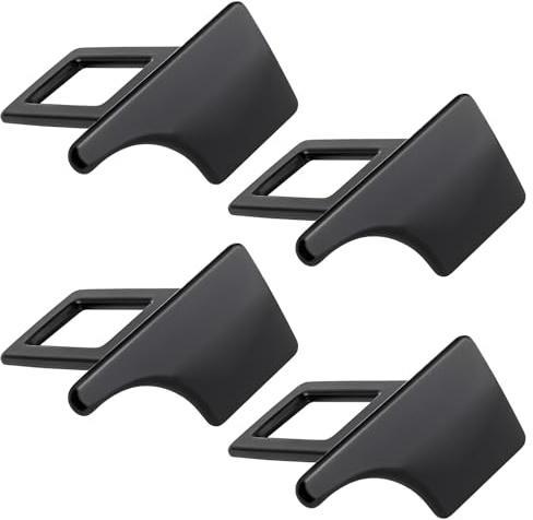 4 adattatori per cintura di sicurezza, clip per cintura di sicurezza, prolunga universale per cintura di sicurezza auto, clip di sicurezza per seggiolino auto, blocco cintura di sicurezza