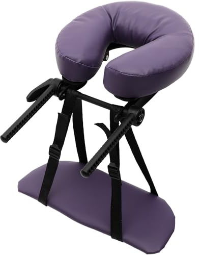 Cuscino Viso da Massaggio a U Ergonomico per Lettino | Set Singolo, Pu Pvc e Spugna, Design Elastico Comodo e Delicato, per Spa e Letti Estetici