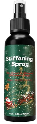 Indurente per tessuti: rapido irrigidimento creativo, fissaggio decorativo | Spray 120 ml, asciugatura rapida, Natale, artigianato, uncinetto, abbigliamento, feltro, pelle, pittura, ciondolo, tintura