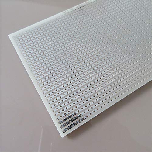 3Stk 8x12cm Streifenraster lochraster Punktraster Veroboard Stripboard Fibreglass FR4 Prototype Paper PCB Platine Leiterplatte Experiment Matrix Circuit Board