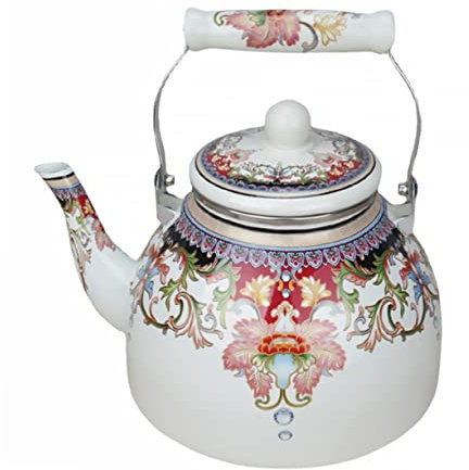LeGDOr Tetera esmaltada pequeña Tetera eléctrica de Agua Caliente Tetera con Filtro Tetera China Tetera de Kungfu Retro cafetera Tetera para el hogar Hacer té cerámica pequeña cerámica