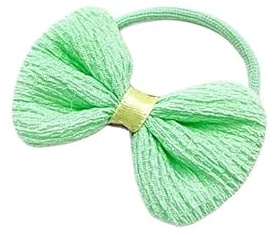 12 st söta barnbågar pannband for flickor hög elasticitet och slitstarkt hårbandsrep(Green)