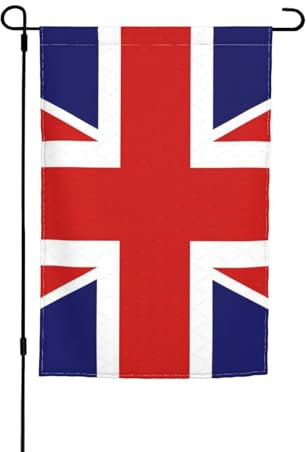 Bandiera inglese Stampa Personalizzata Bandiera da Giardino 30,5 x 45,7 cm Bandiera Bifacciale Alla Moda per Cortile per Prato, Balcone Decor