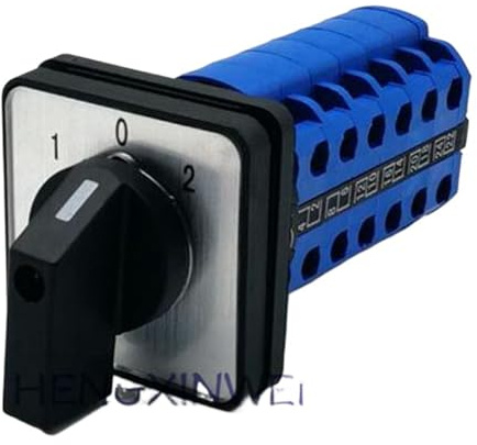 Interrupteur inverseur universel LW28 LW26-20/6 D606, 1 pièce