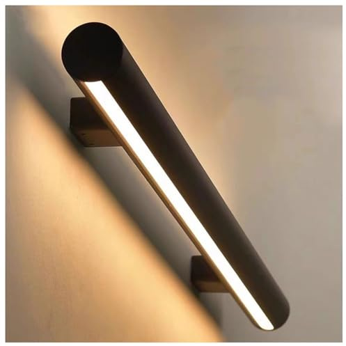 Pasamanos de escalera, luces de pasamanos de escalera para interiores, pasamanos de escalera LED, barra de apoyo para pared de pasillo de villa, pasamanos iluminado(Left-1.5m/4.93ft)