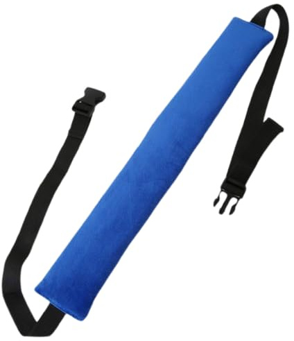 Toddmomy Arnés para Trona de Ñiño Reutilizable y Seguro, Correa Ajustable de Tejido Azul Diseño Simple y Delicado para Silla Alta y Carrito de Compras