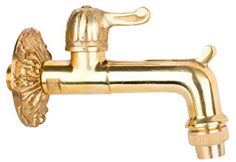 Boni-Shop Nostalgie Auslaufventil Wasserhahn Verschiedene Motive (Hebel blank 1/2)